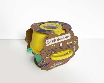 Kit de plage enfant (seau, pelle, râteau, aquascope)- Jouet - Les Mini Mondes 5