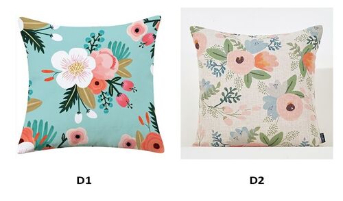 Decorative pillow in 2 designs. Dimensions: 45x45cm Filling is included. SSD-021D