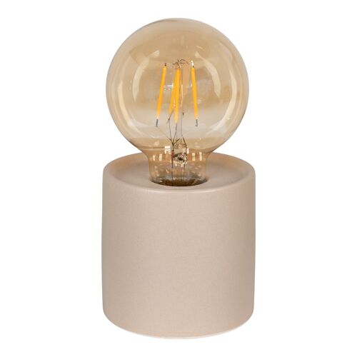 Ebdon LED Lamp - LED Lamp, ceramic/glass, sand