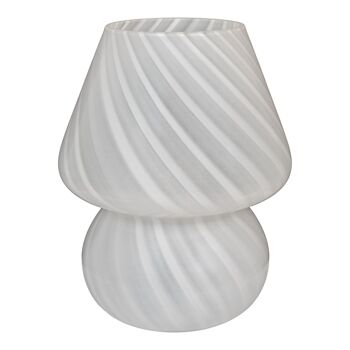 Alton LED Mushroom Lamp - Lampe, verre, blanc 1