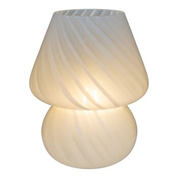Alton LED Mushroom Lamp - Lampe, verre, blanc 2