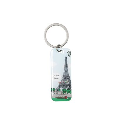 LONG EIFFEL TOWER KEYCHAIN