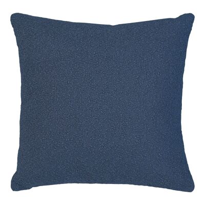 Savannah Cushion - Kissen, Bouclé, blau, 45x45 cm