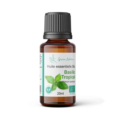 Olio Essenziale di Basilico Tropicale Biologico 20ml