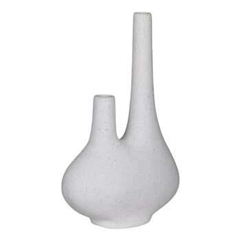 Vase - Vase en céramique, blanc, 23x11,5x37 cm 4