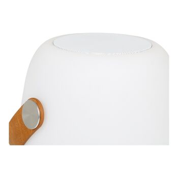 Lampe LED Cardiff - Lampe avec dragonne, rechargeable, haut-parleur Bluetooth, blanche 7