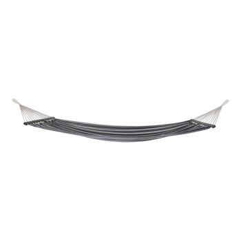 Lamia Hammock - Hamac, polyester/coton, mélèze, noir/gris/blanc 1