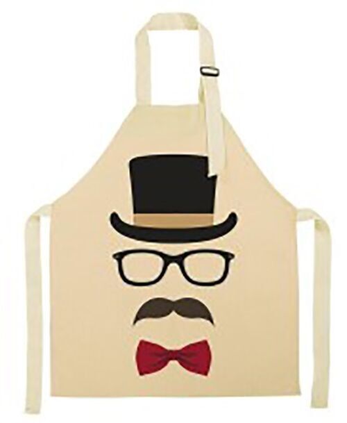 Kitchen apron " MOUSTACHE". MB-030-701