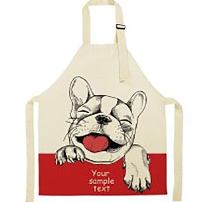 Tablier de cuisine "CHIEN". MB-030-707