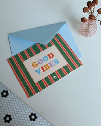 Carte de voeux - Good Vibes 2