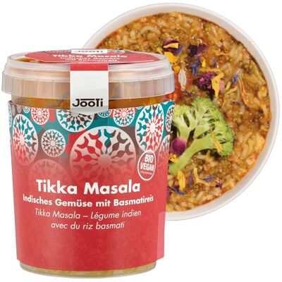 Tikka Masala orgánico con arroz basmati