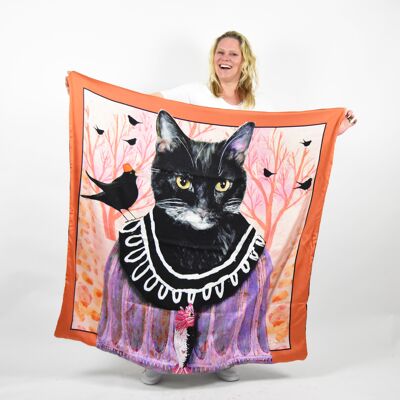 Scarf 'You are a real friend' - Cattastic collection 0126