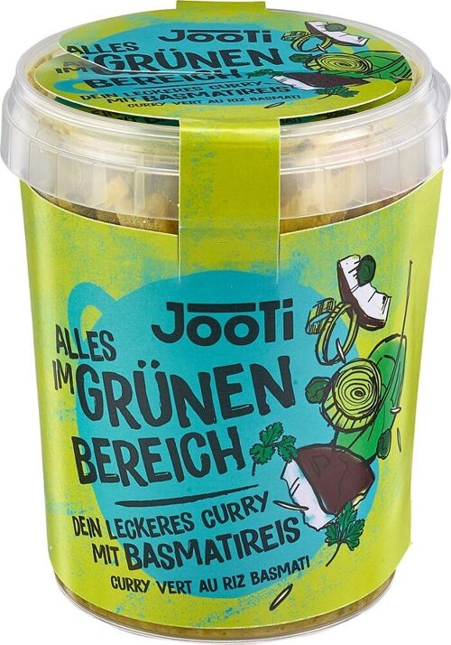 Bio Grünes Curry mit Basmatireis