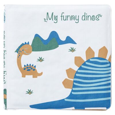 Funny Dino baby bath book