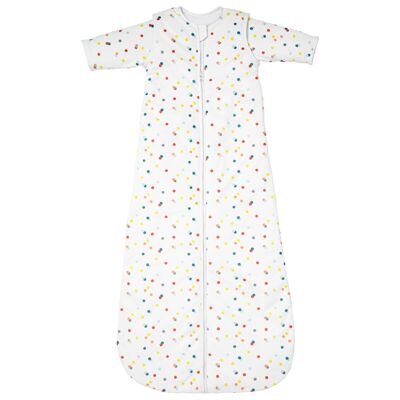 Sleeping bag 6-36 months winter with polka dot sleeves