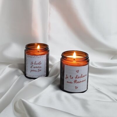 Handmade scented candle special for Valentine's Day