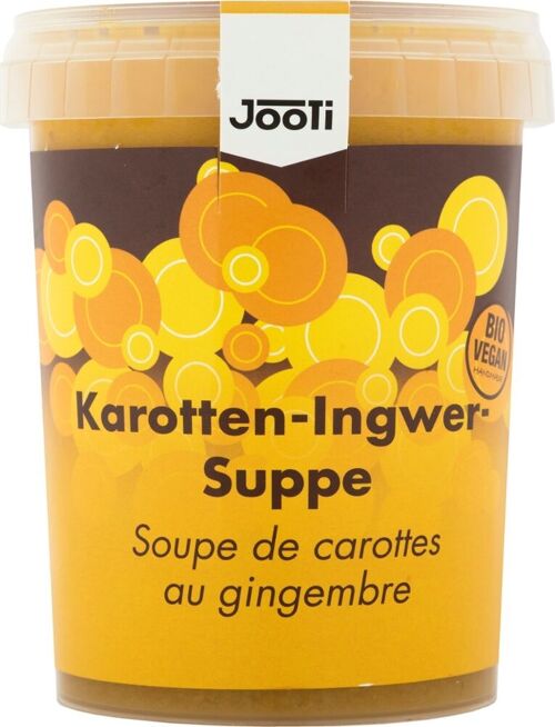 Bio Karottensuppe mit Ingwer