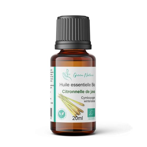 Huile Essentielle Bio Citronnelle de Java 20ml