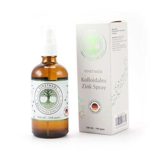 Vinetasol Kolloidales Zink Spray 100ppm 100ml