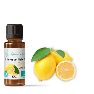 Organic Lemon Essential Oil 10ml