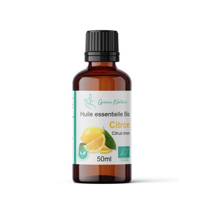 Organic Lemon Essential Oil 50ml
