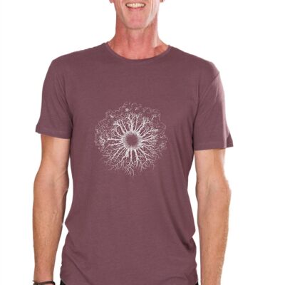 Ecovero Shirt Men Mulberry Purple WoodenIris