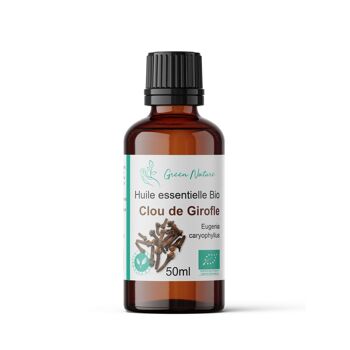 Huile Essentielle Bio Clou de Girofle 50ml