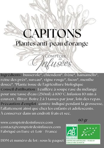 Tisane Capitons - 60g BIO 2