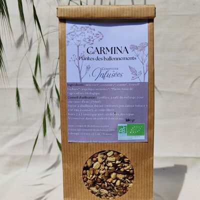 Té de hierbas Carmina - 100g ORGÁNICO