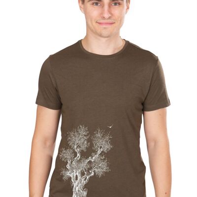 Ecovero Shirt Men Fern Green Olive Tree