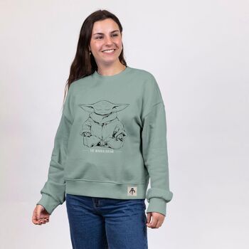 LE SWEAT-SHIRT EN COTON BROSSÉ THE MANDALORIAN - 2900000337 4