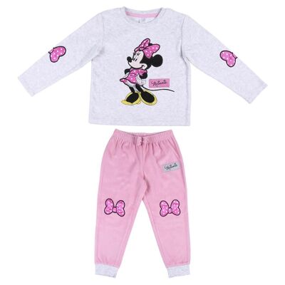 LONG VELOR COTTON MINNIE PAJAMAS - 2200007688