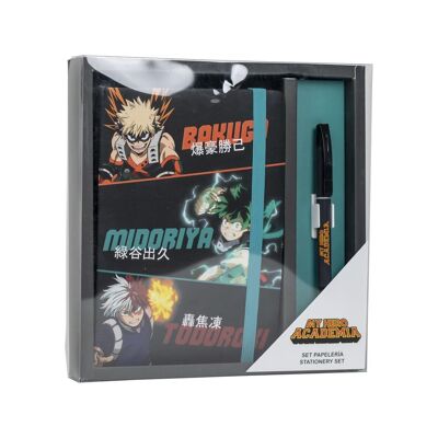 MY HERO ACADEMIA STIFTBRIEFPAPIER-SET – 2700000951