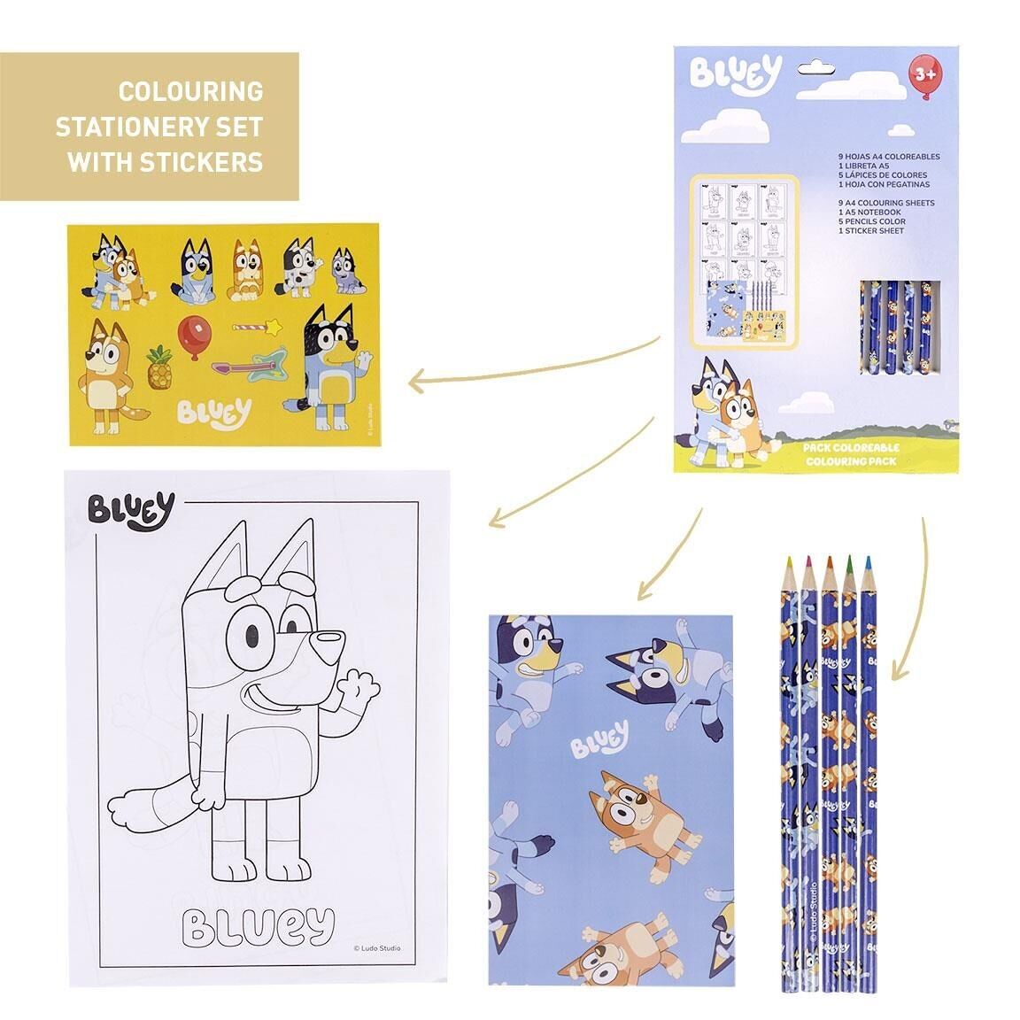 BLAUES FARBIGES BRIEFPAPIER-SET – 2700000947