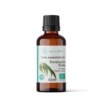 Aceite Esencial de Eucalipto Orgánico Radiata 50ml
