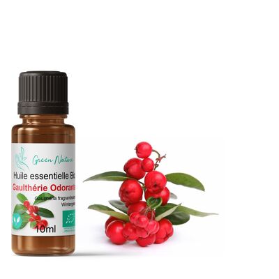 Huile Essentielle Bio Gaulthérie Odorante 10ml