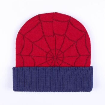 BONNET EN MAILLE JACQUARD SPIDERMAN - 2200009634 2