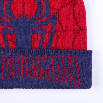 BONNET EN MAILLE JACQUARD SPIDERMAN - 2200009634 3