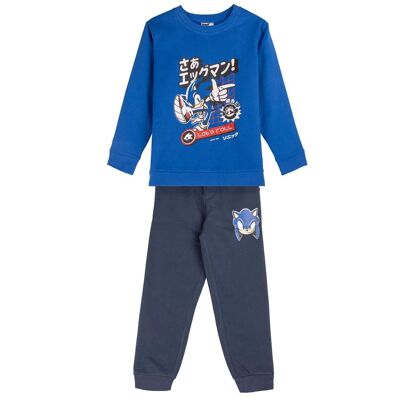 SONIC BRUSHED COTTON TRACKSUIT 2 PIECES - 2900001616