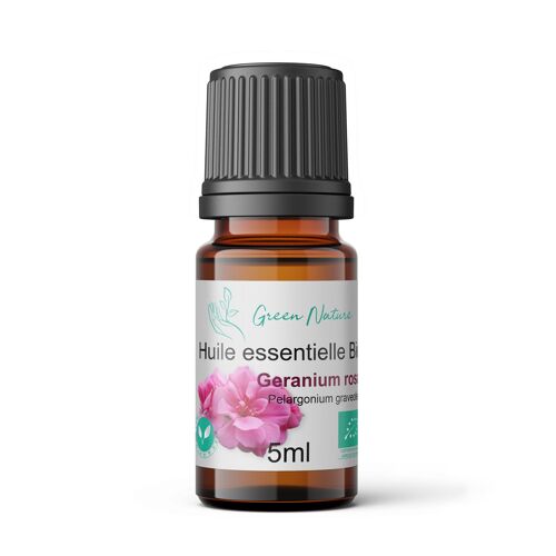 Huile Essentielle Bio Geranium Rosat 5ml