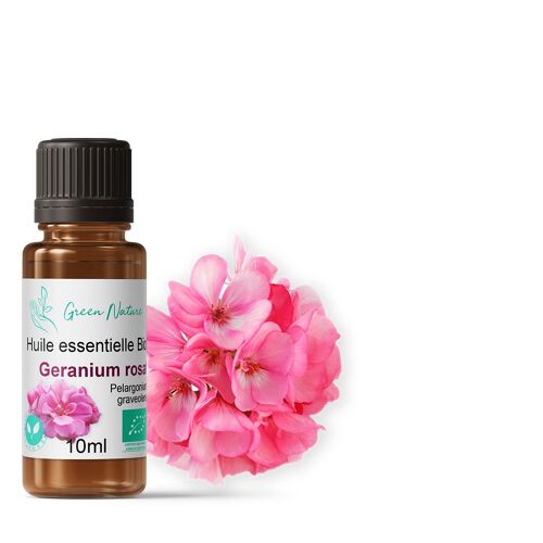 Huile Essentielle Bio Geranium Rosat 10ml