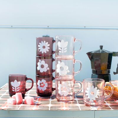 Taza Duralex - "RETRO" CIRUELA