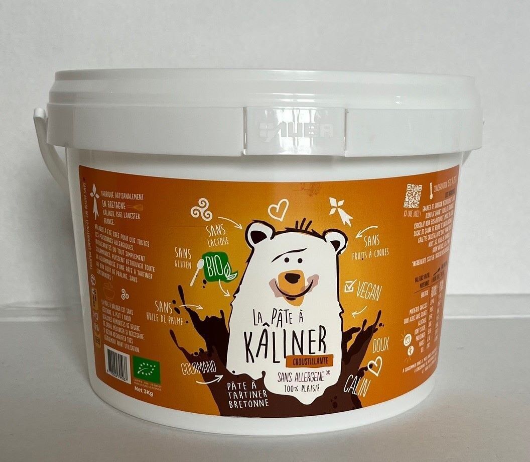 Crema spalmabile croccante – Biologica, vegana e senza allergeni – 3 kg | Kâliner