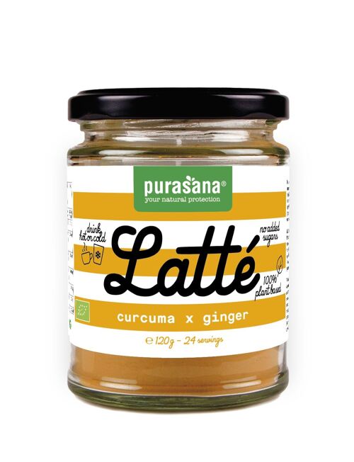 Latté Curcuma 120 gr - Purasana