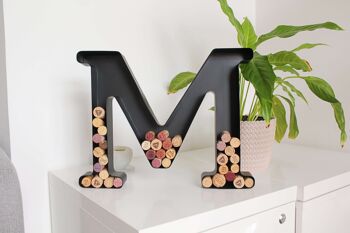 Lettres et Symboles en métal  | Bouchon de vin  | Déco 3