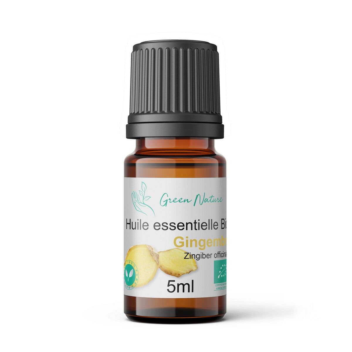 Olio Essenziale di Zenzero Biologico 5ml