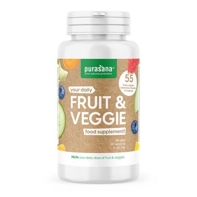 Frutas y Verduras - 60 cápsulas