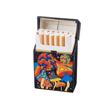 Présentoir 12 étuis paquet de cigarettes Mushroom colorful 4
