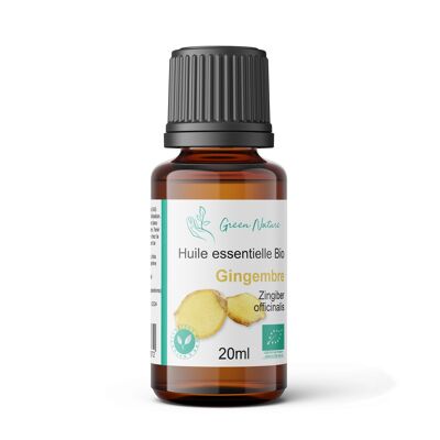 Aceite Esencial de Jengibre Orgánico 20ml