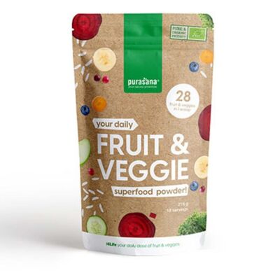 Fruit & Veggie - Poudre 216 gr
